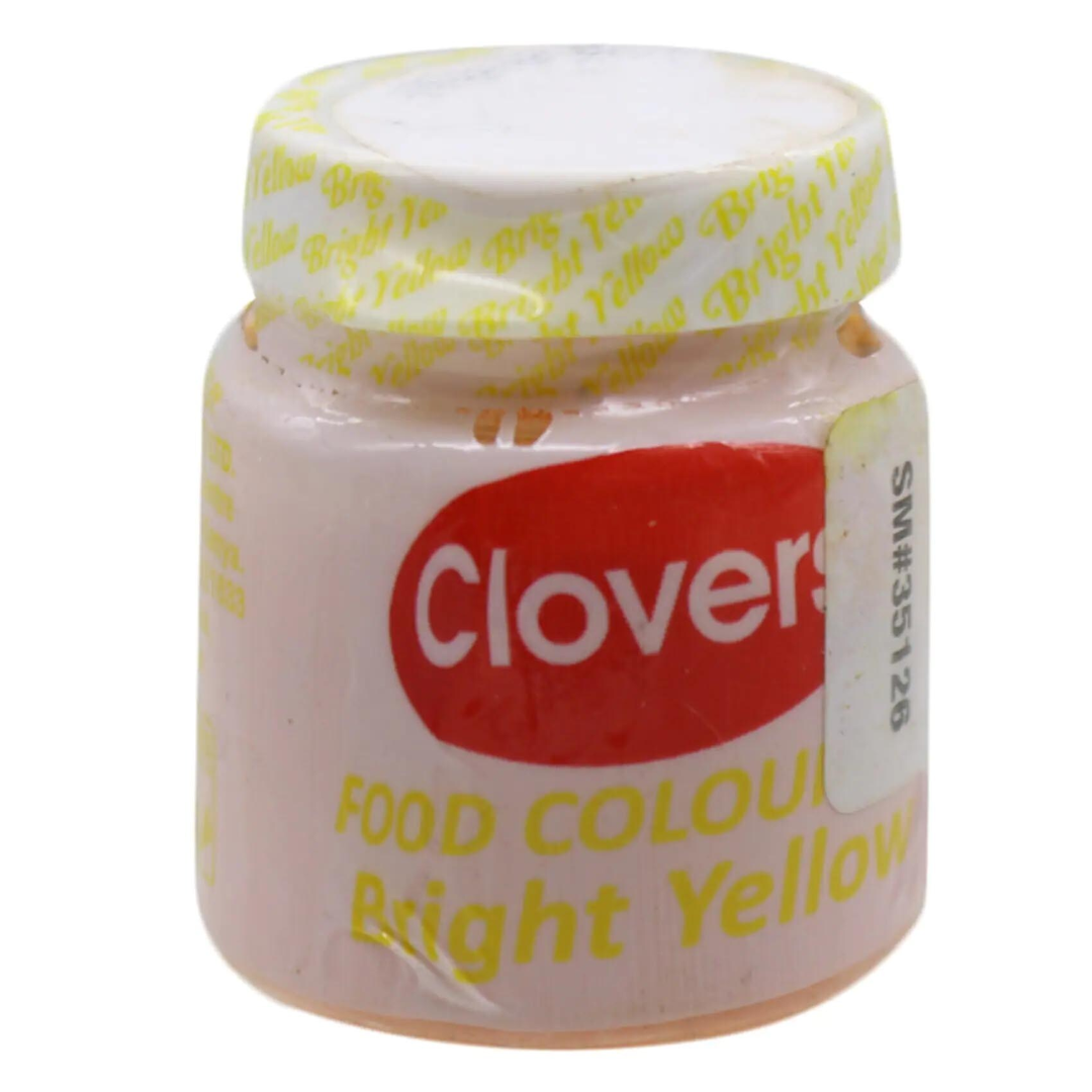 CLOVERS FOOD COLOUR BRIGHT YELLOW 10G